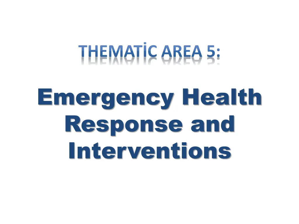 themat c area 5
