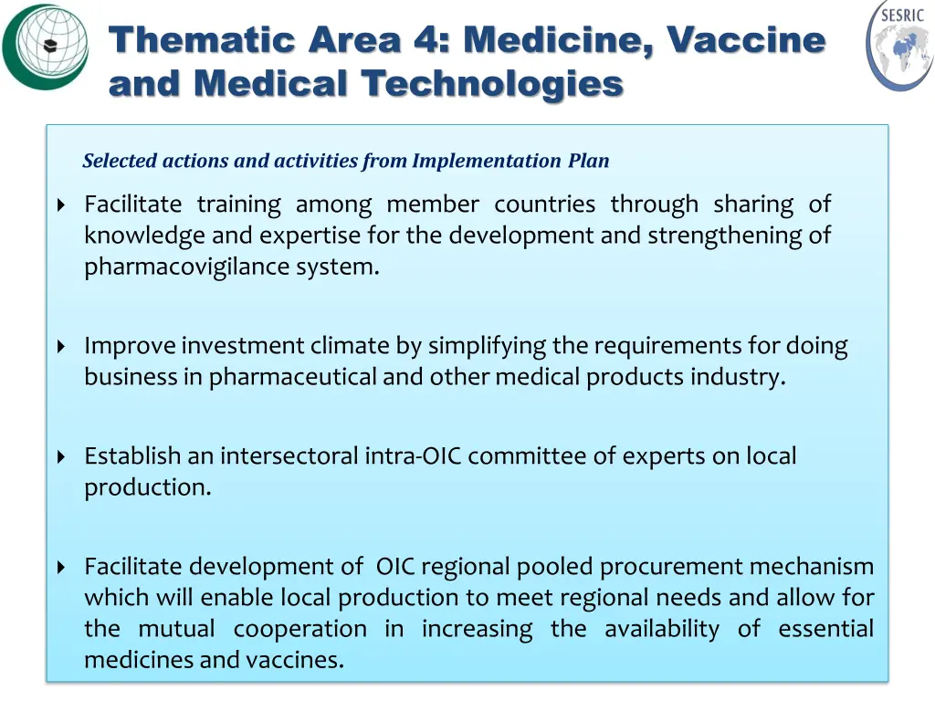 thematic area 4 medicine vaccine and medical 1