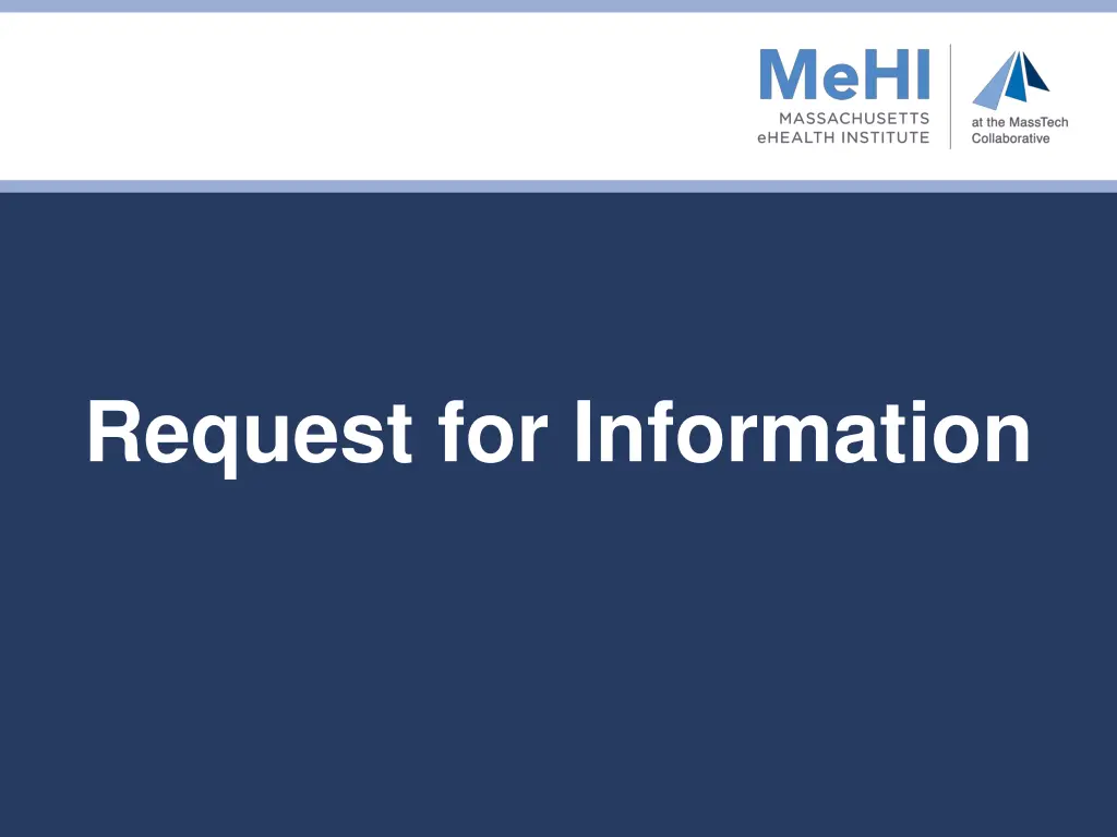 request for information