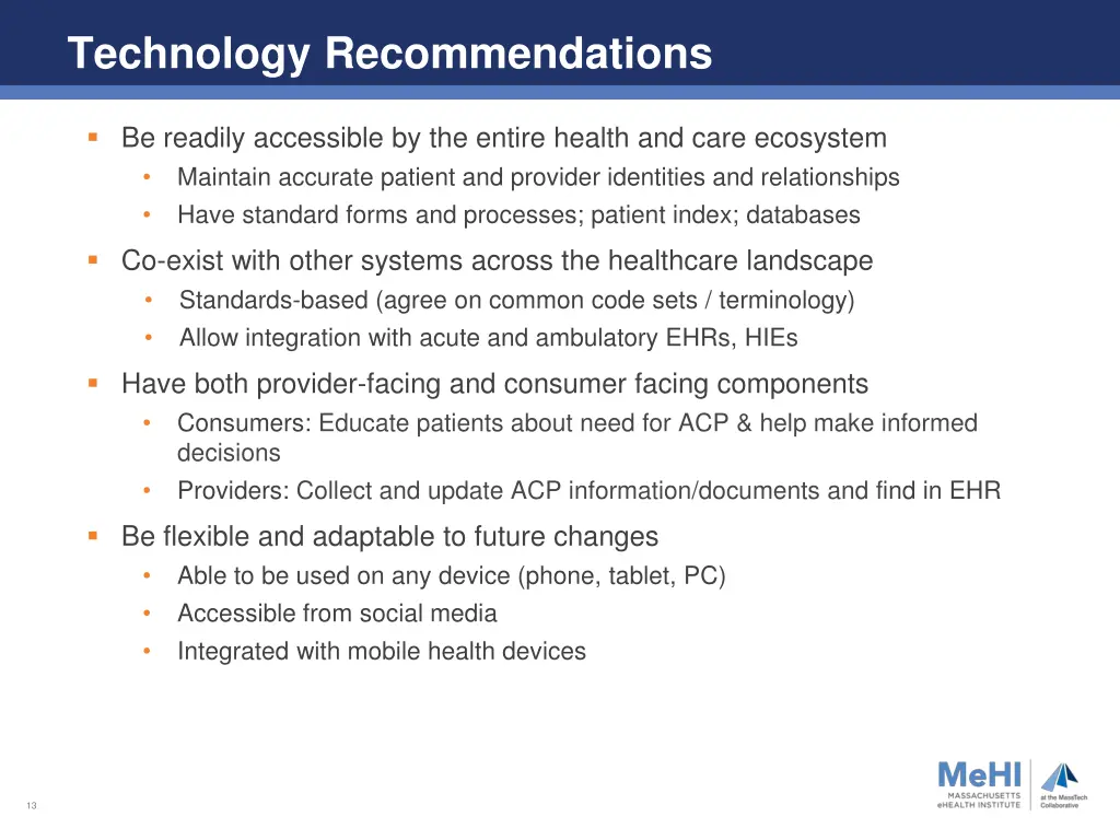 technology recommendations