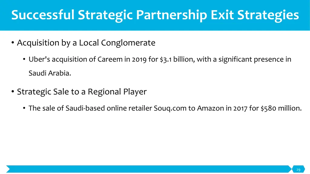 successful strategic partnership exit strategies 1
