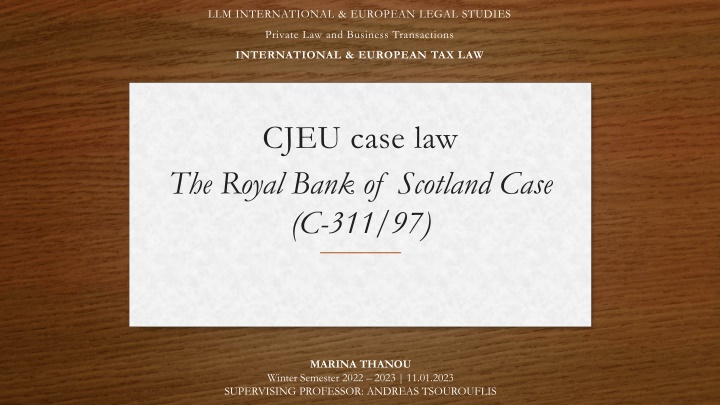 llm international european legal studies