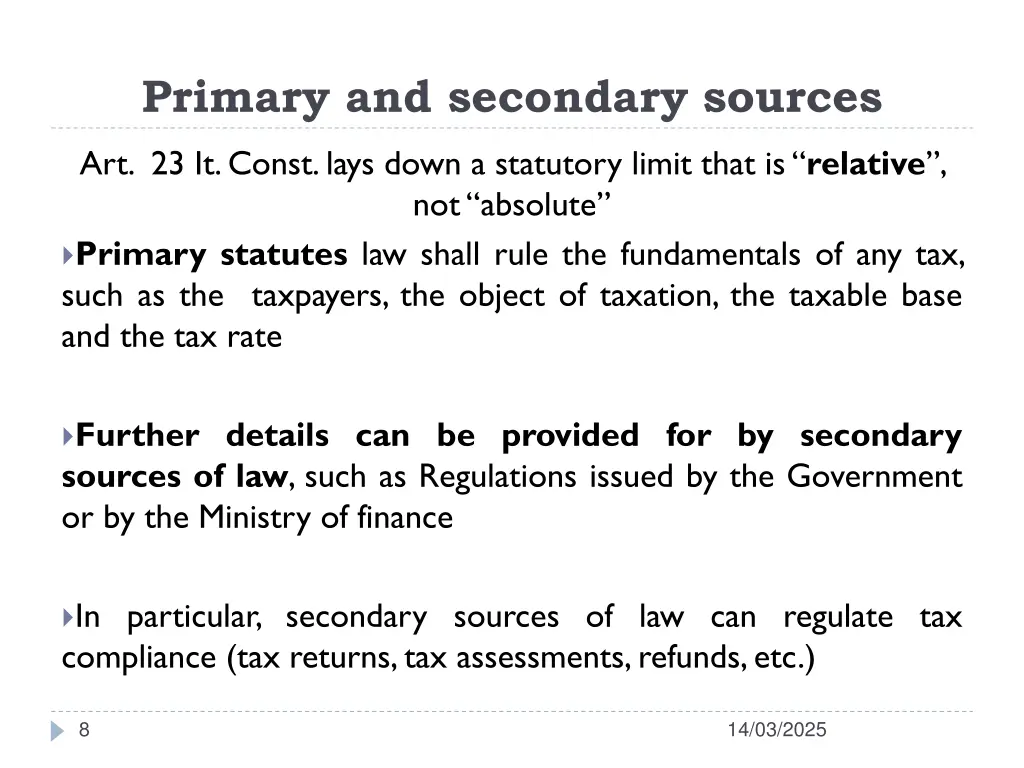 primary and secondary sources