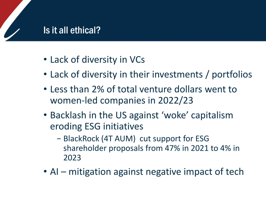 is it all ethical