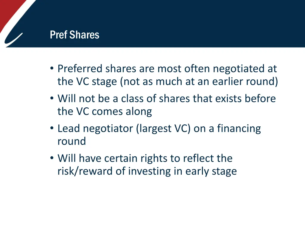 pref shares