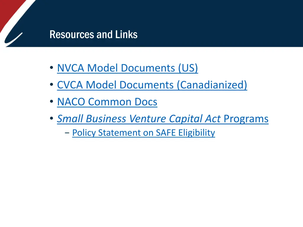 resources and links