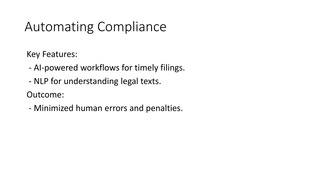 automating compliance