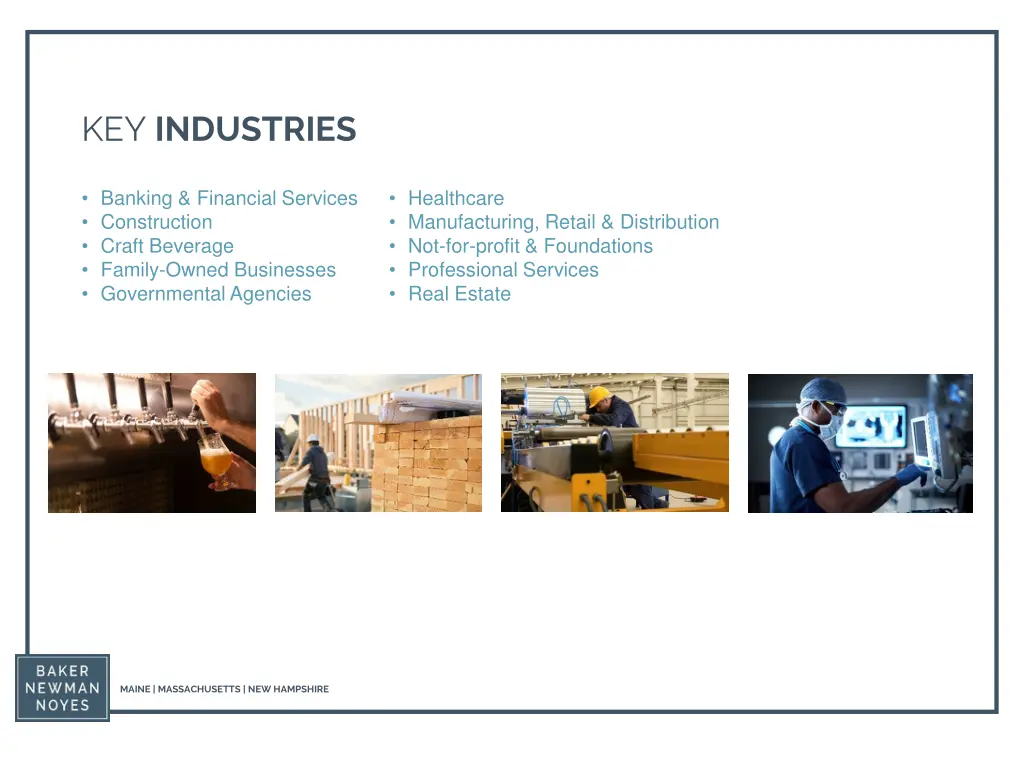 key industries