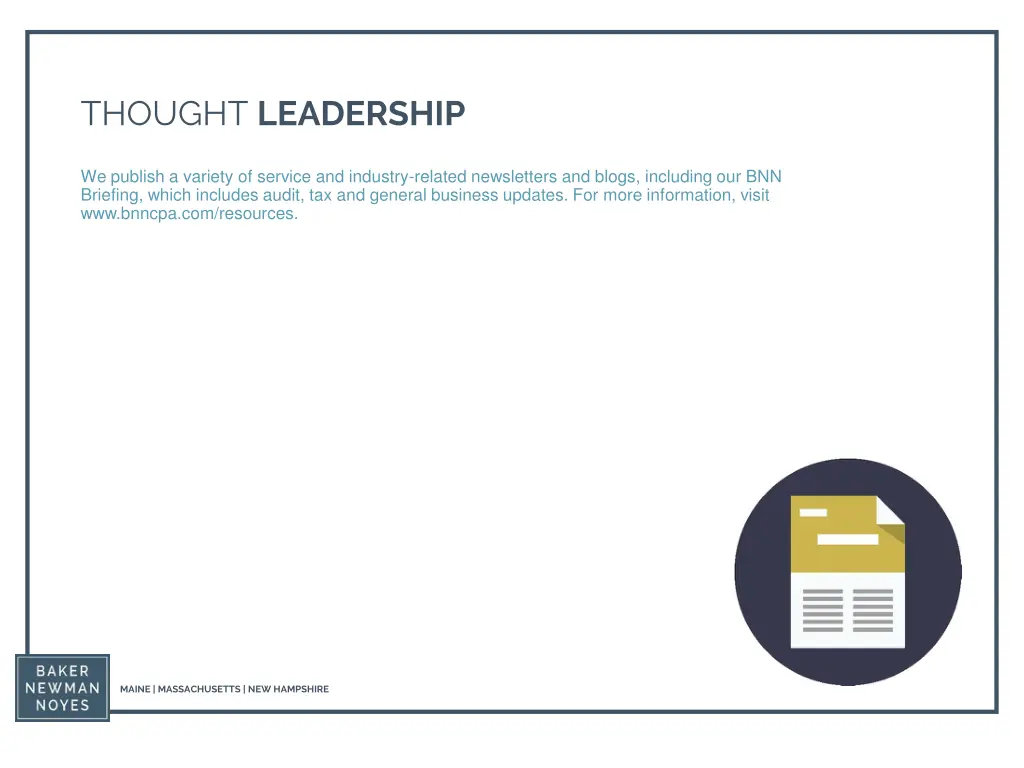 thought leadership
