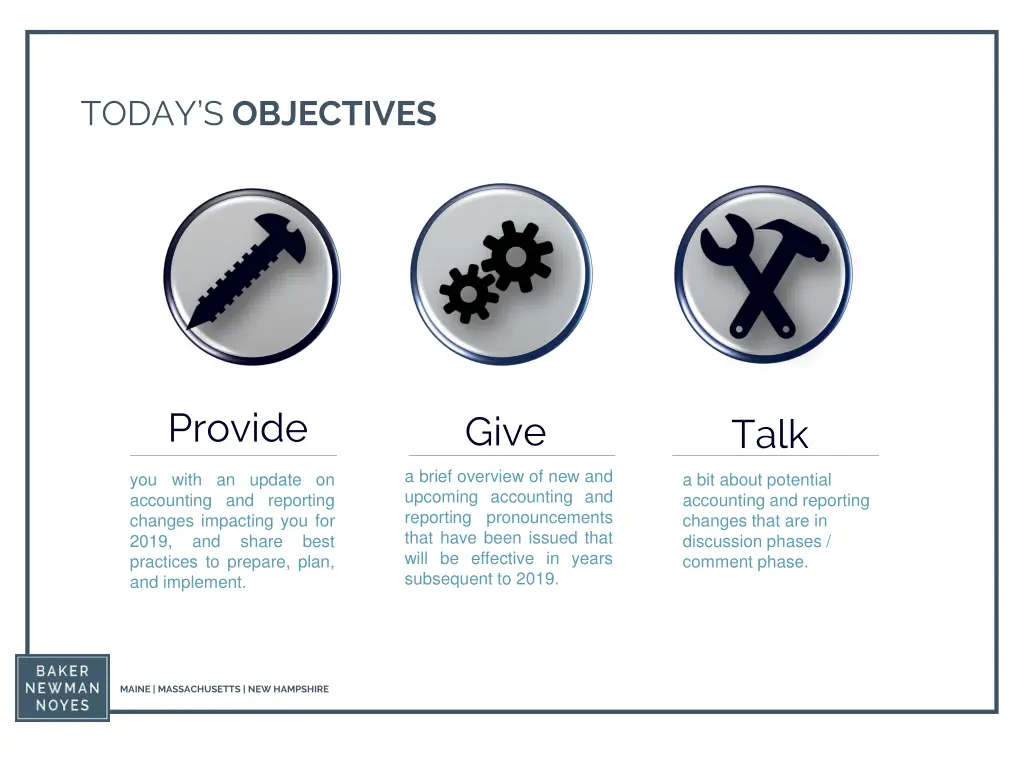 today s objectives