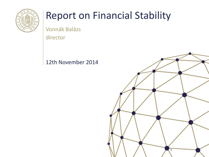 report on financial stability