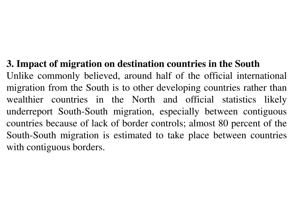 3 impact of migration on destination countries