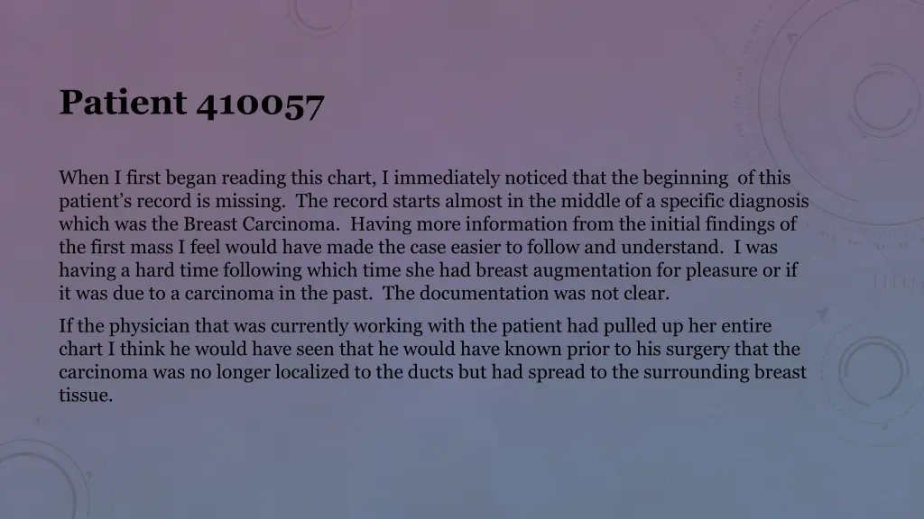 patient 410057