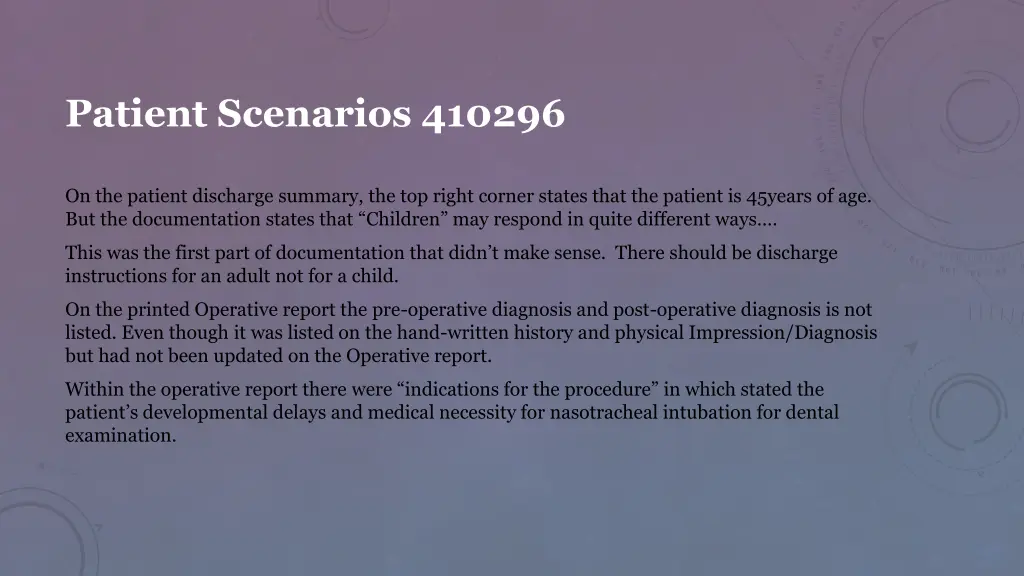 patient scenarios 410296 1