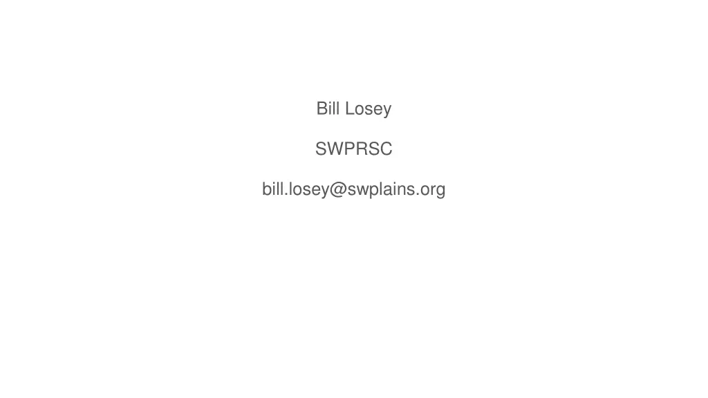 bill losey
