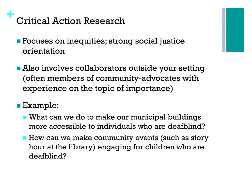 critical action research