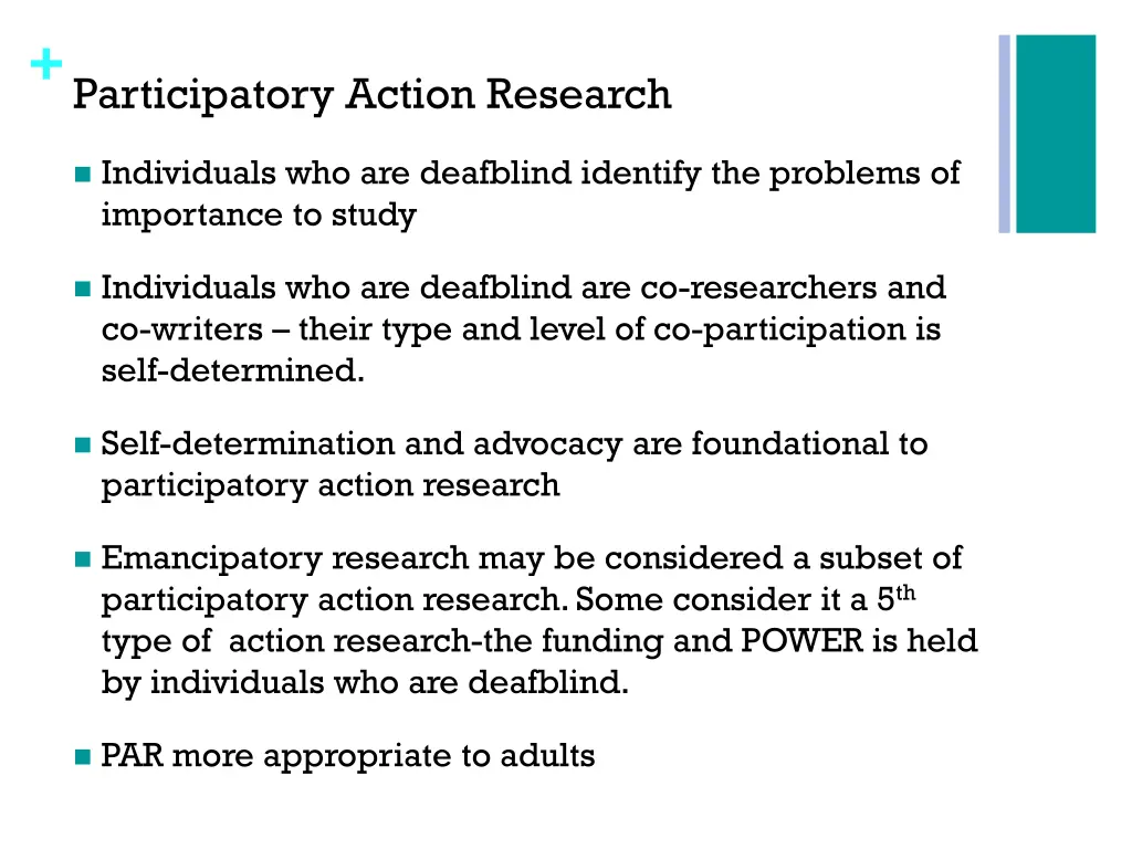 participatory action research