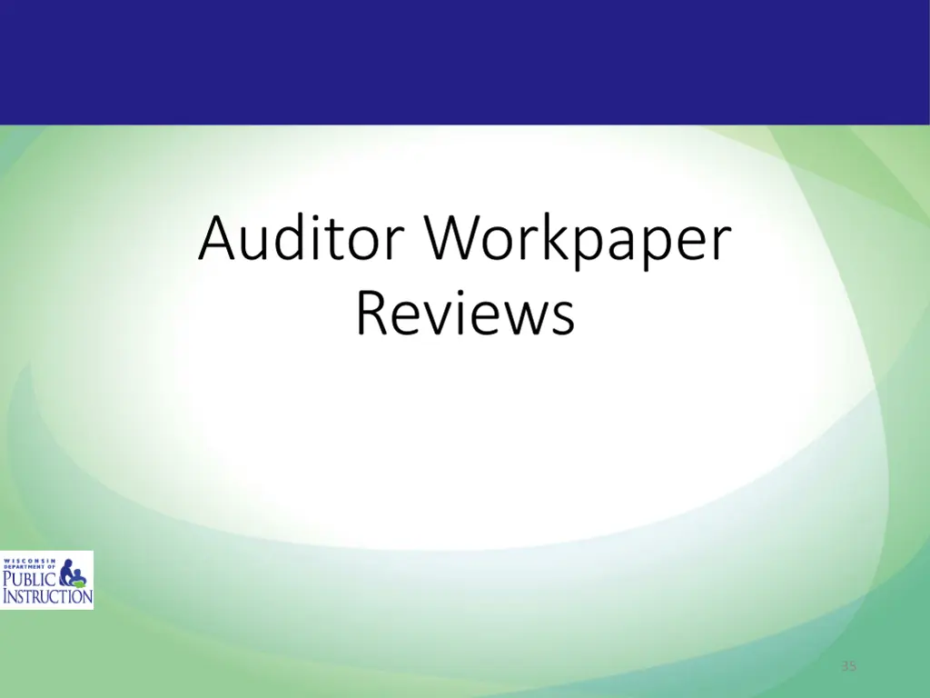 auditor workpaper reviews