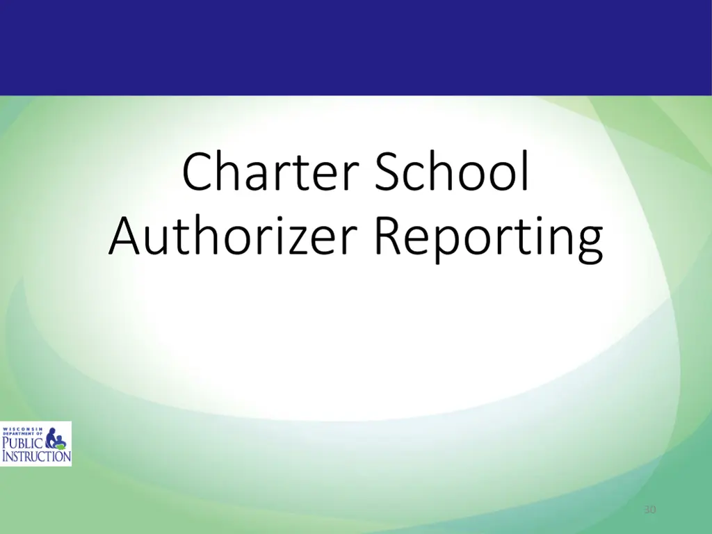 charter school authorizer reporting