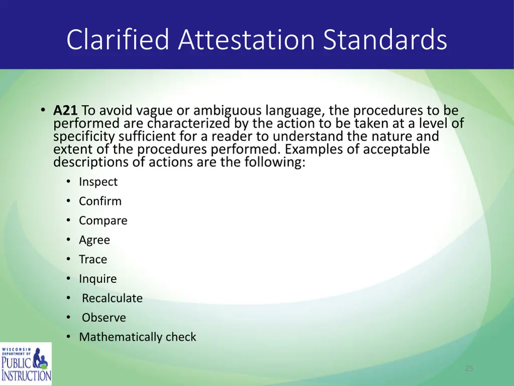 clarified attestation standards 2