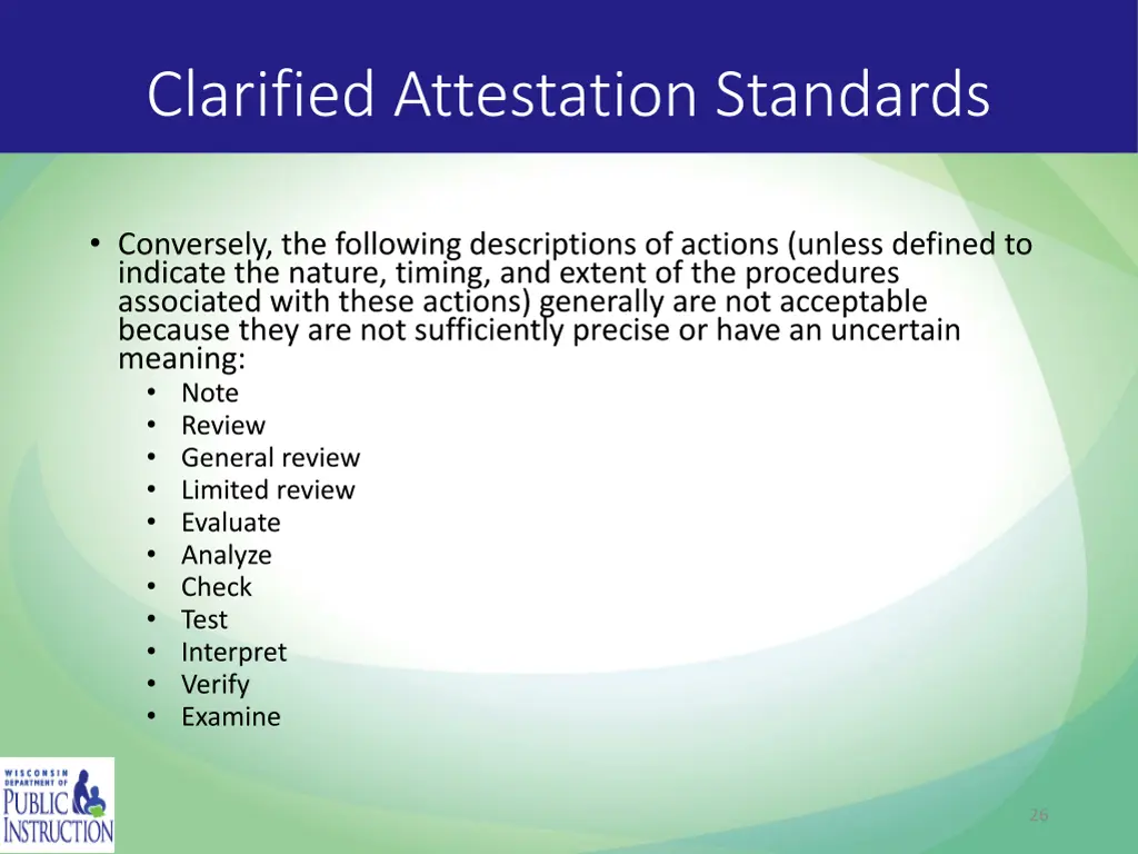 clarified attestation standards 3