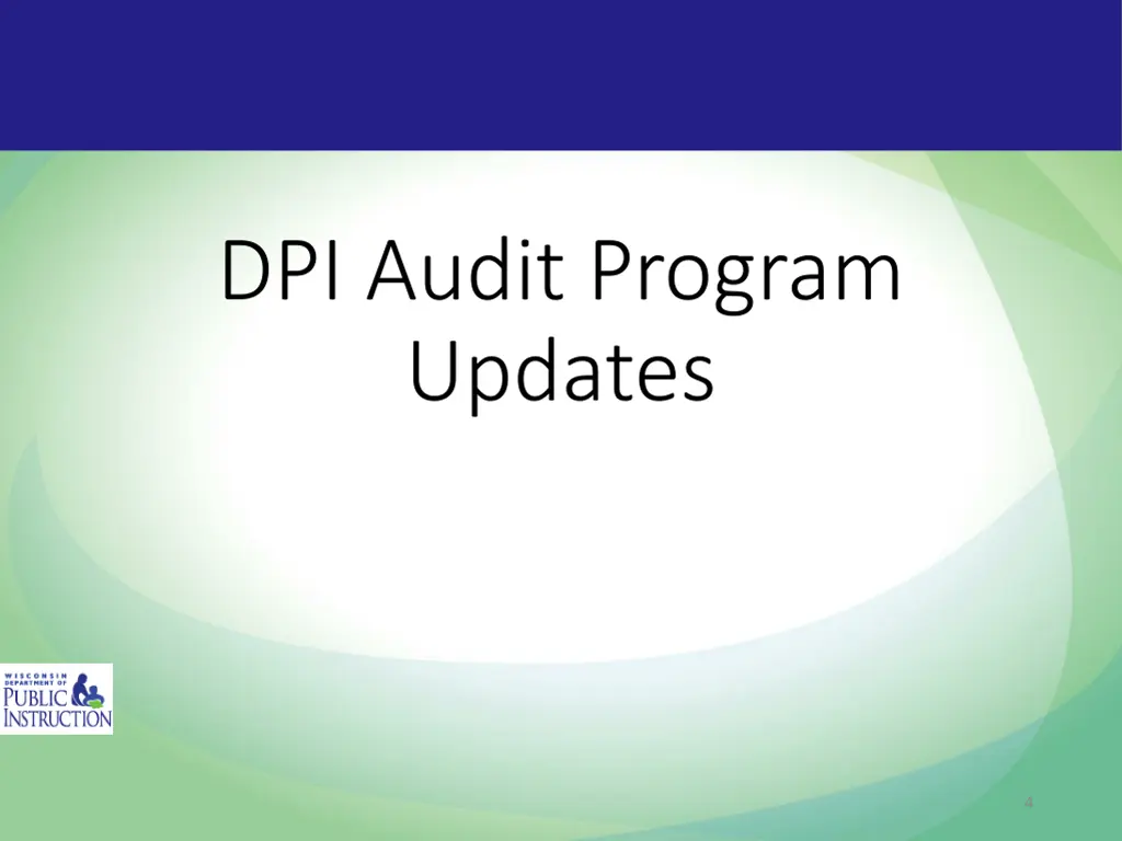 dpi audit program updates