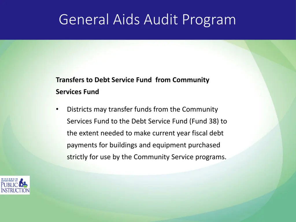 general aids audit program 1