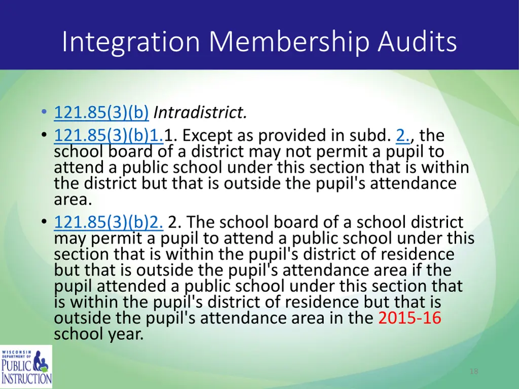 integration membership audits 1