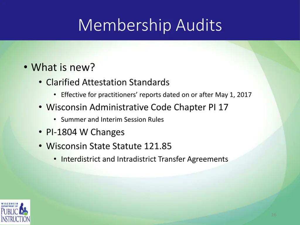 membership audits