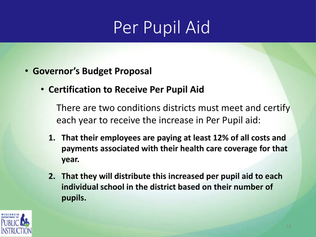 per pupil aid 2