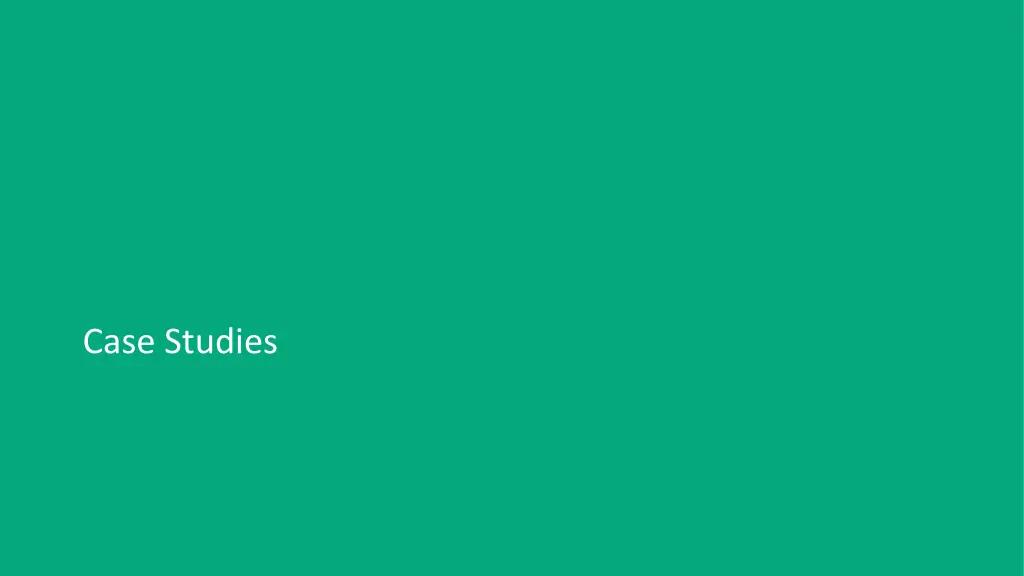 case studies