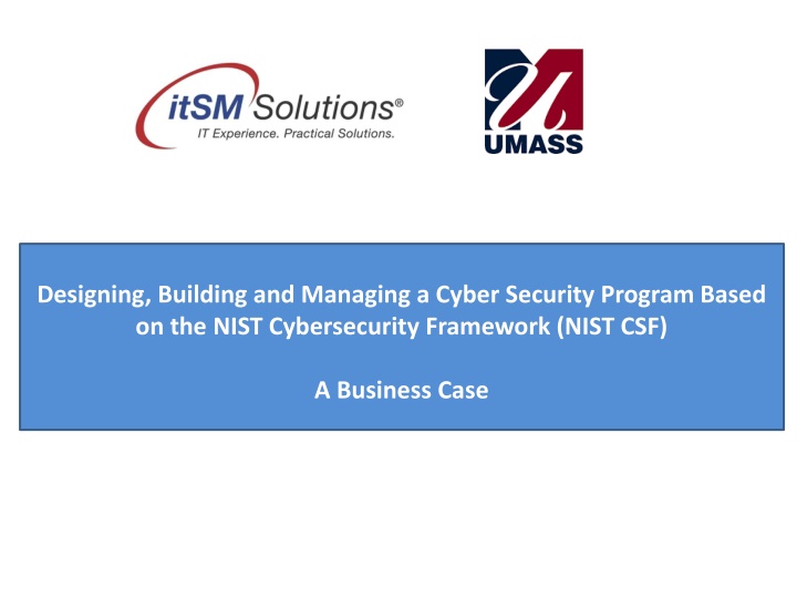designing building and managing a cyber security