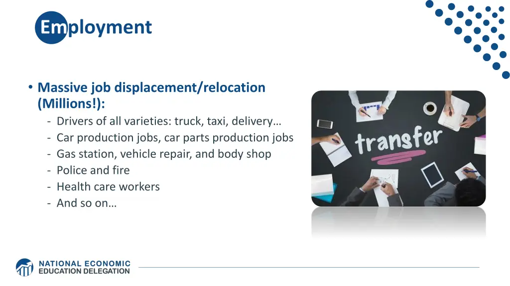 employment