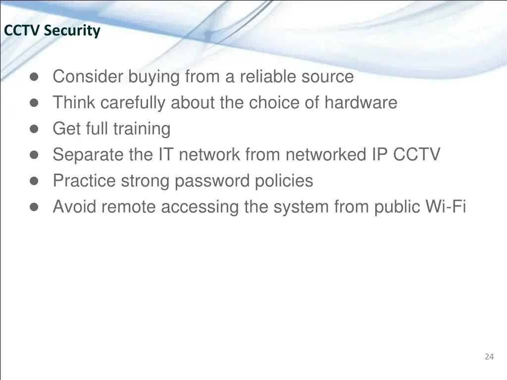 cctv security