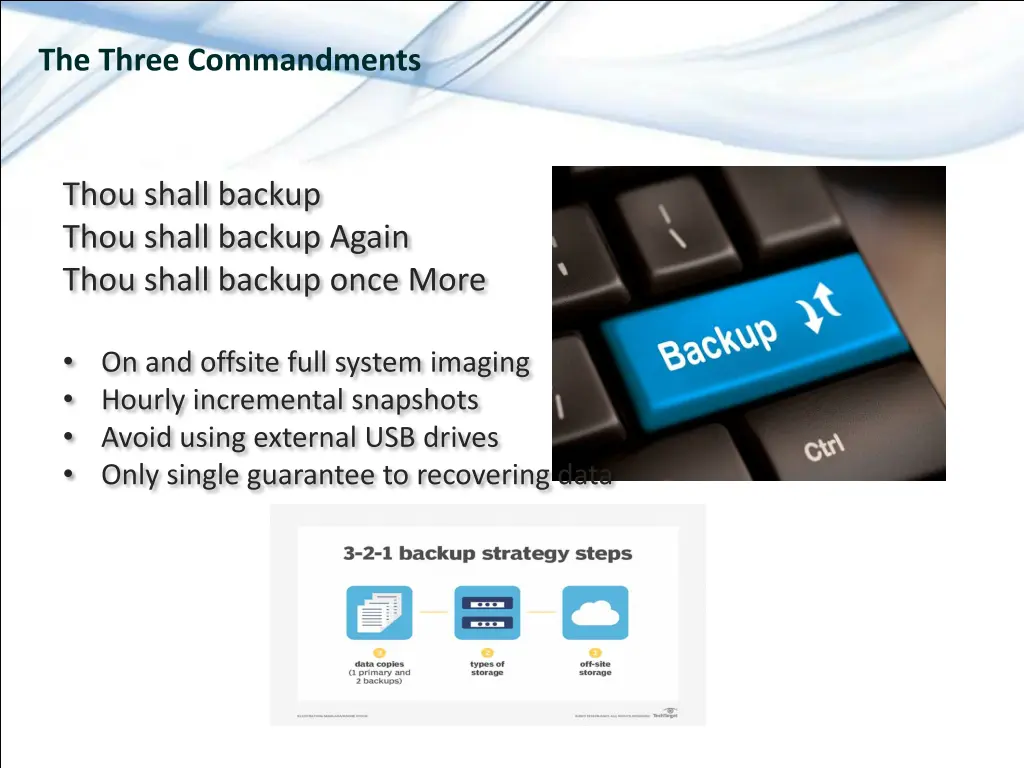 the three commandments