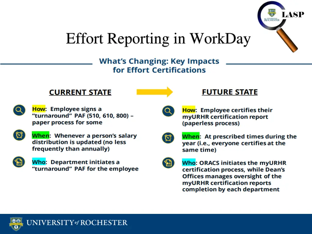 effort reporting in workday