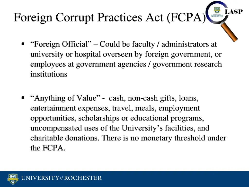 foreign corrupt practices act fcpa 1