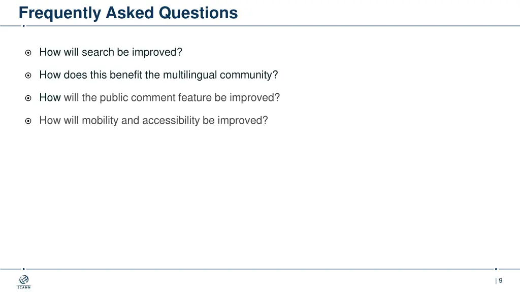 frequently asked questions