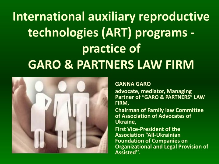 nternational auxiliary reproductive technologies