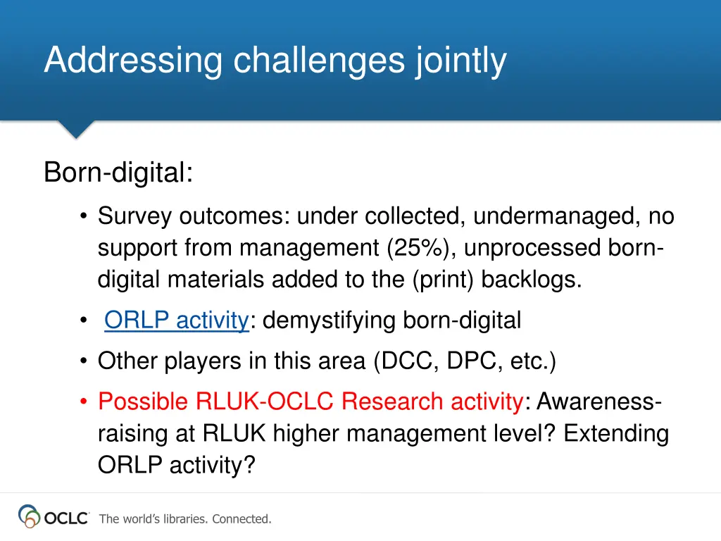 addressing challenges jointly 1
