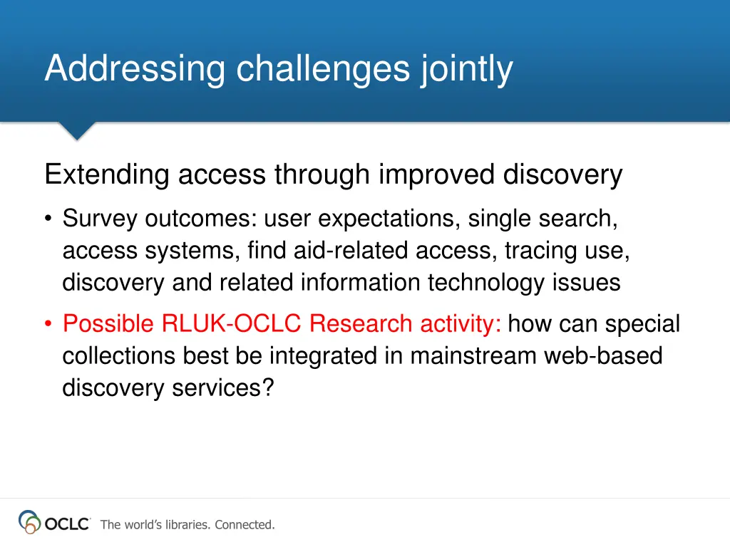 addressing challenges jointly 5