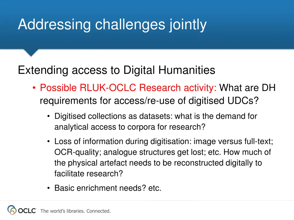addressing challenges jointly 6