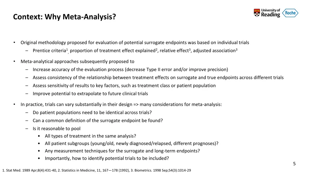 context why meta analysis