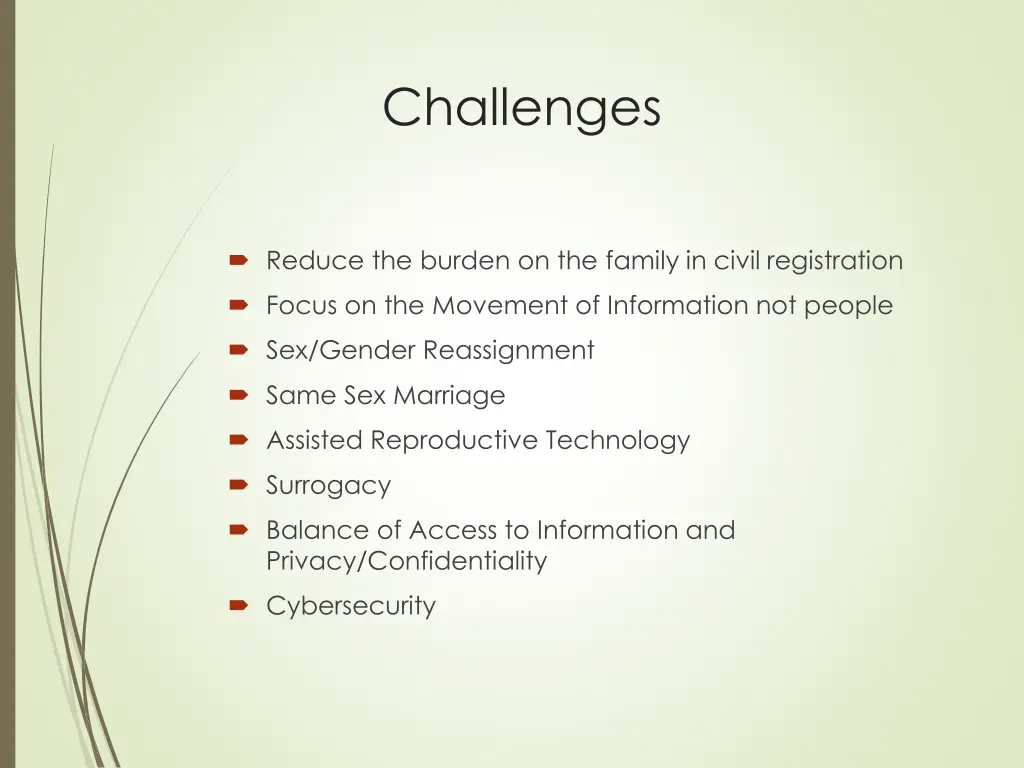 challenges