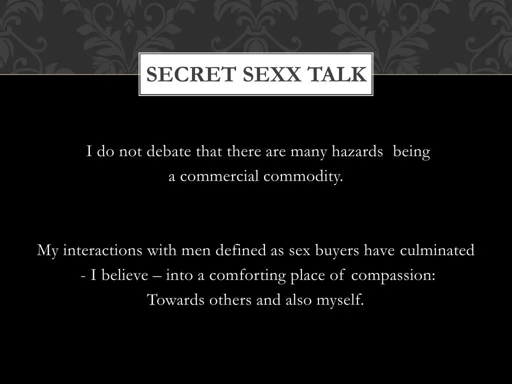 secret sexx talk 1