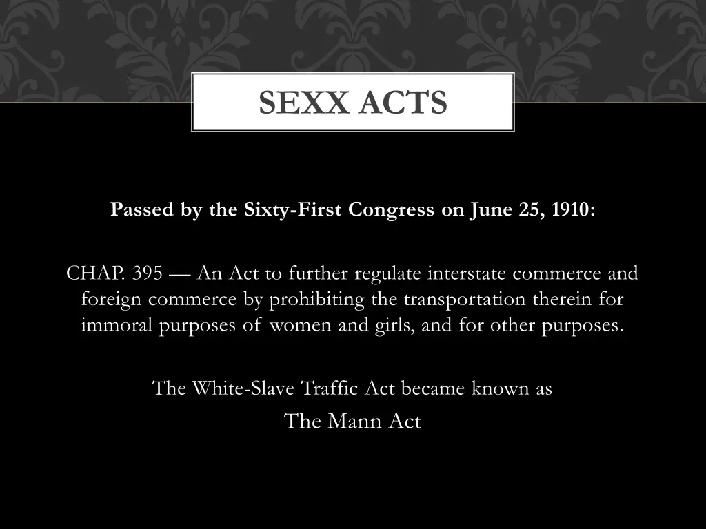 sexx acts 1