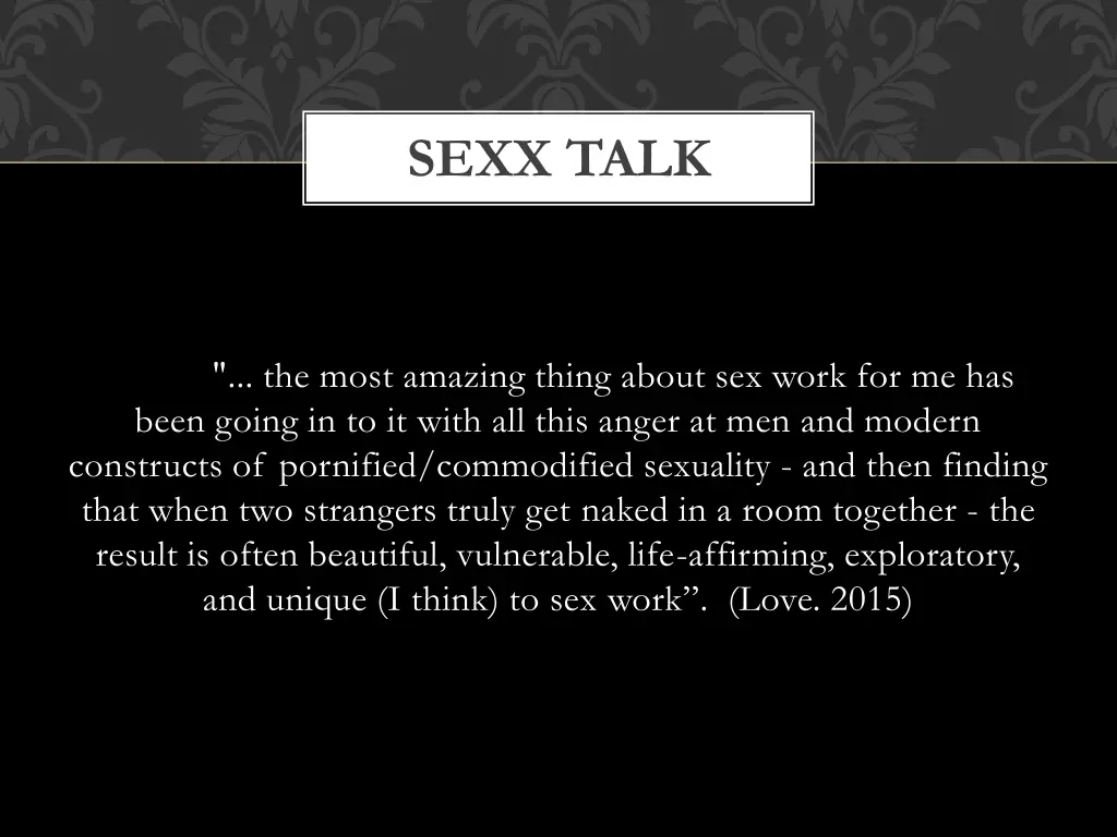 sexx talk
