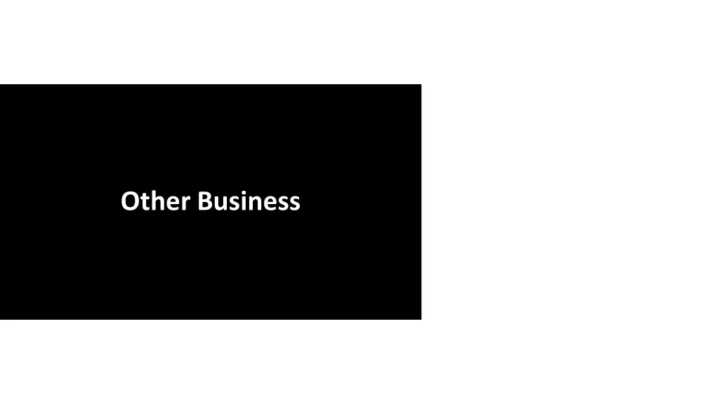 other business