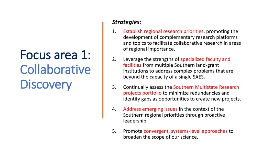 strategies