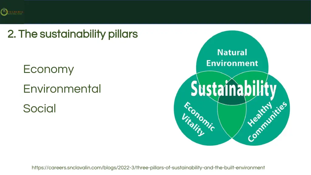 2 the sustainability pillars 2 the sustainability